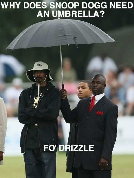 Snoop Dogg Umbrella Meme ~ Funny Joke Pictures