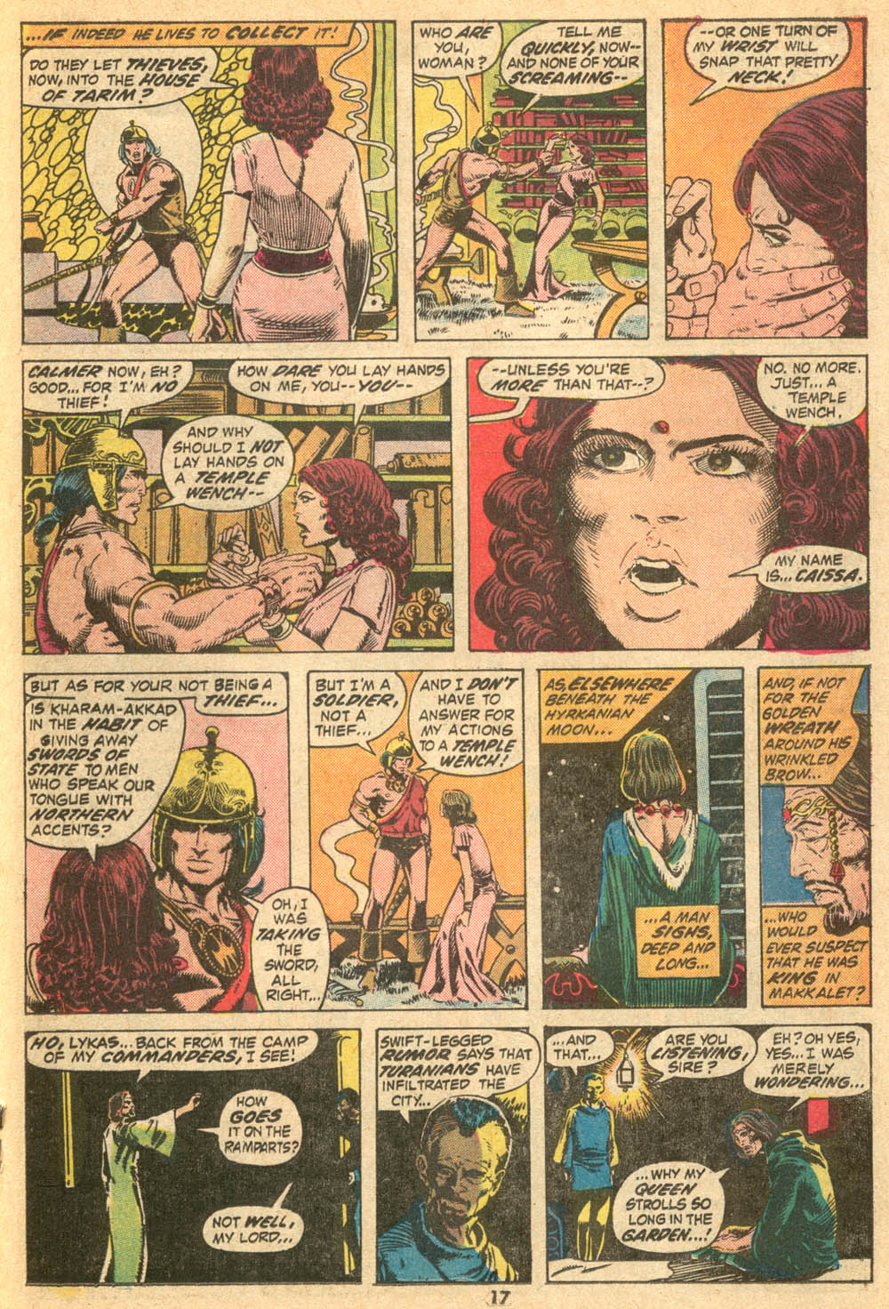 Read online Conan the Barbarian (1970) comic -  Issue #20 - 11