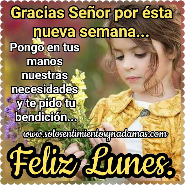 Feliz lunes.