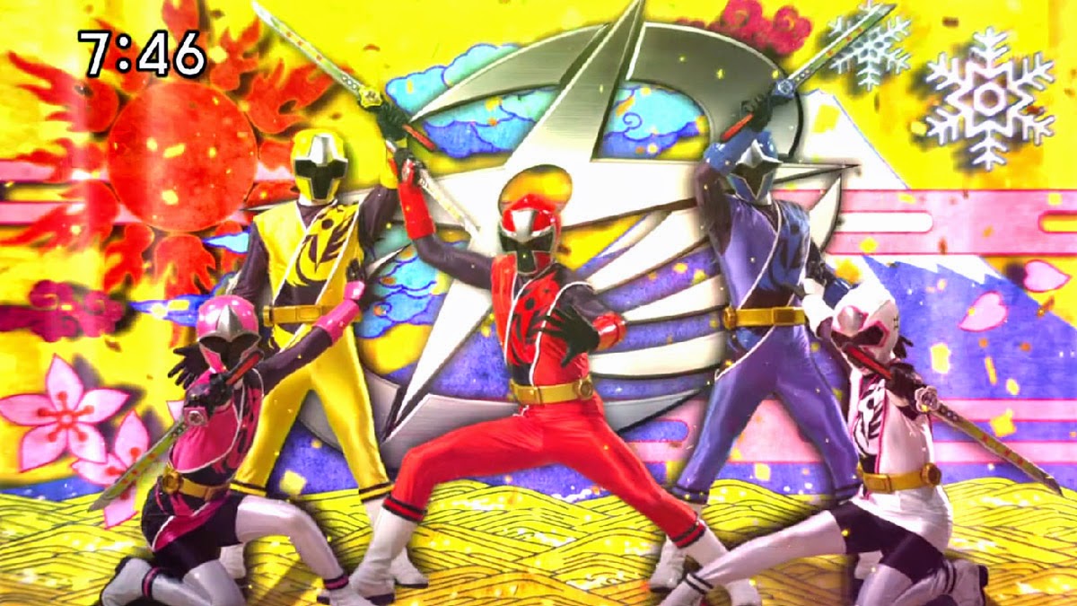 Red and White Sentai: Ninninger Premiere and Wallpapers
