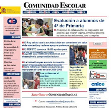 NUESTRO BLOG EN LA REVISTA EDUCATIVA "COMUNIDAD ESCOLAR"