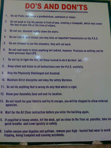 Day 20: Picture of the day ... look at point 11 - i found this hanging in a shopping mall