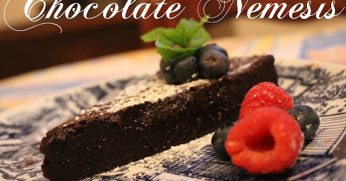 Gluten Free Chocolate Nemesis Cake Gluten Free Chocolate Nemesis Cake
