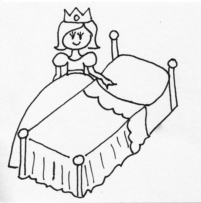 princess bed clipart - photo #16