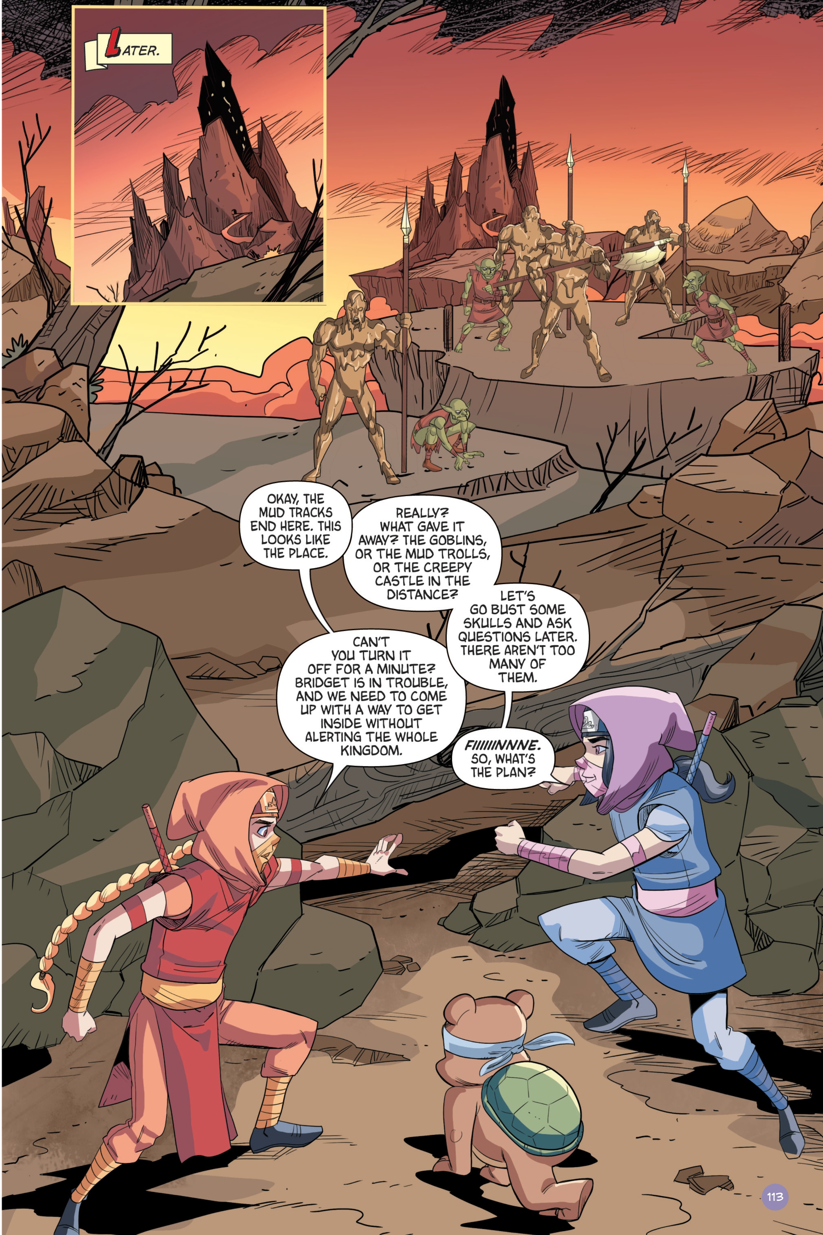 Read online Princess Ninjas comic -  Issue # TPB - 114