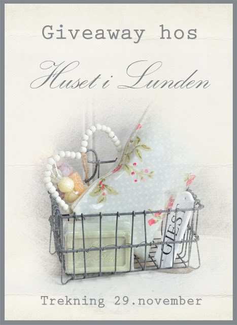 Giveaway - Huset i Lunden 29/11