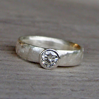 moissanite ring