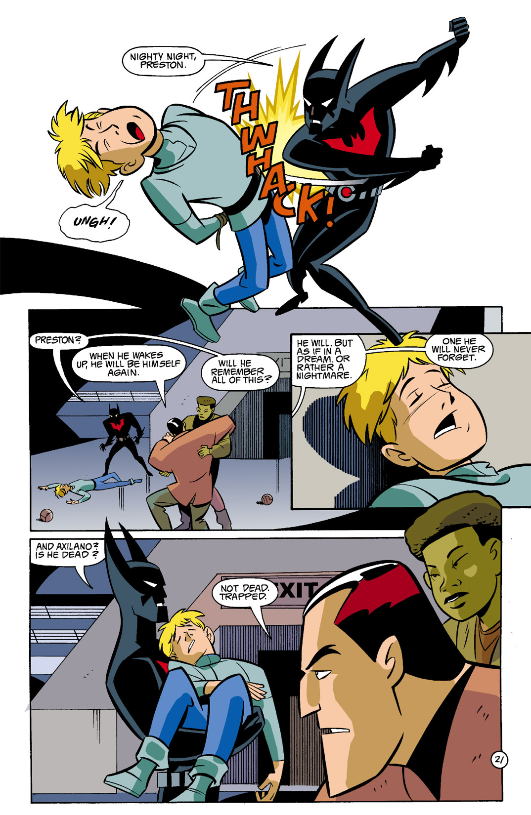 Batman Beyond [I] issue 4 - Page 22