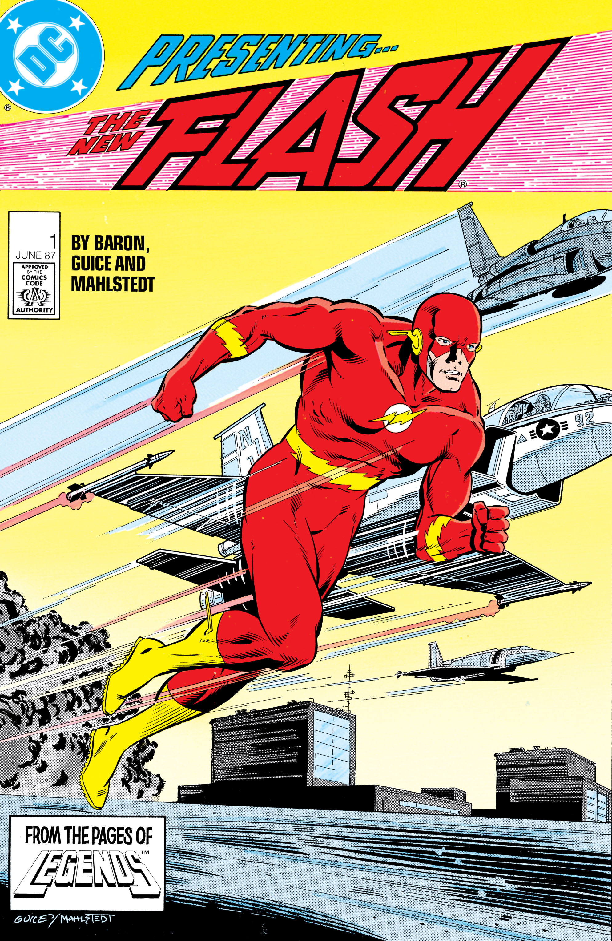 Read online The Flash (1987) comic -  Issue #1 - 1