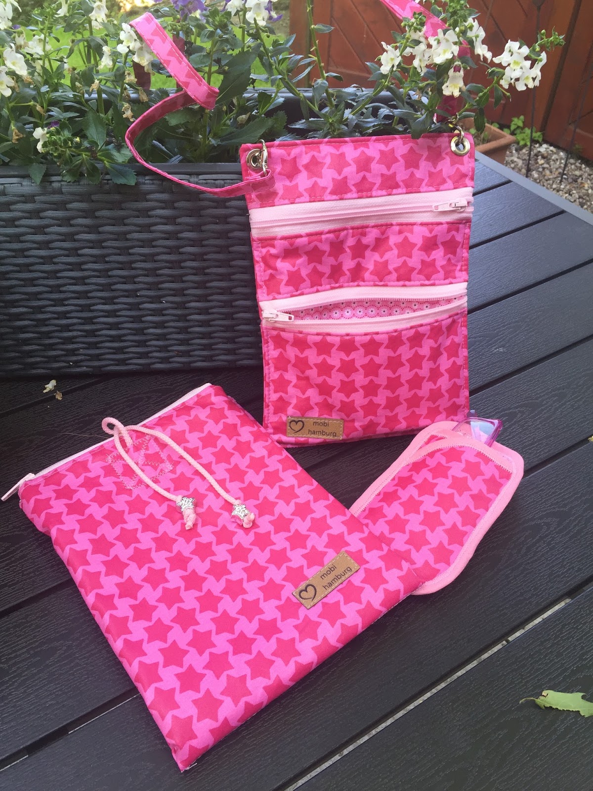 elbmarie: Das TRAVELTRIO - ein Taschen-Reiseset von elbmarie