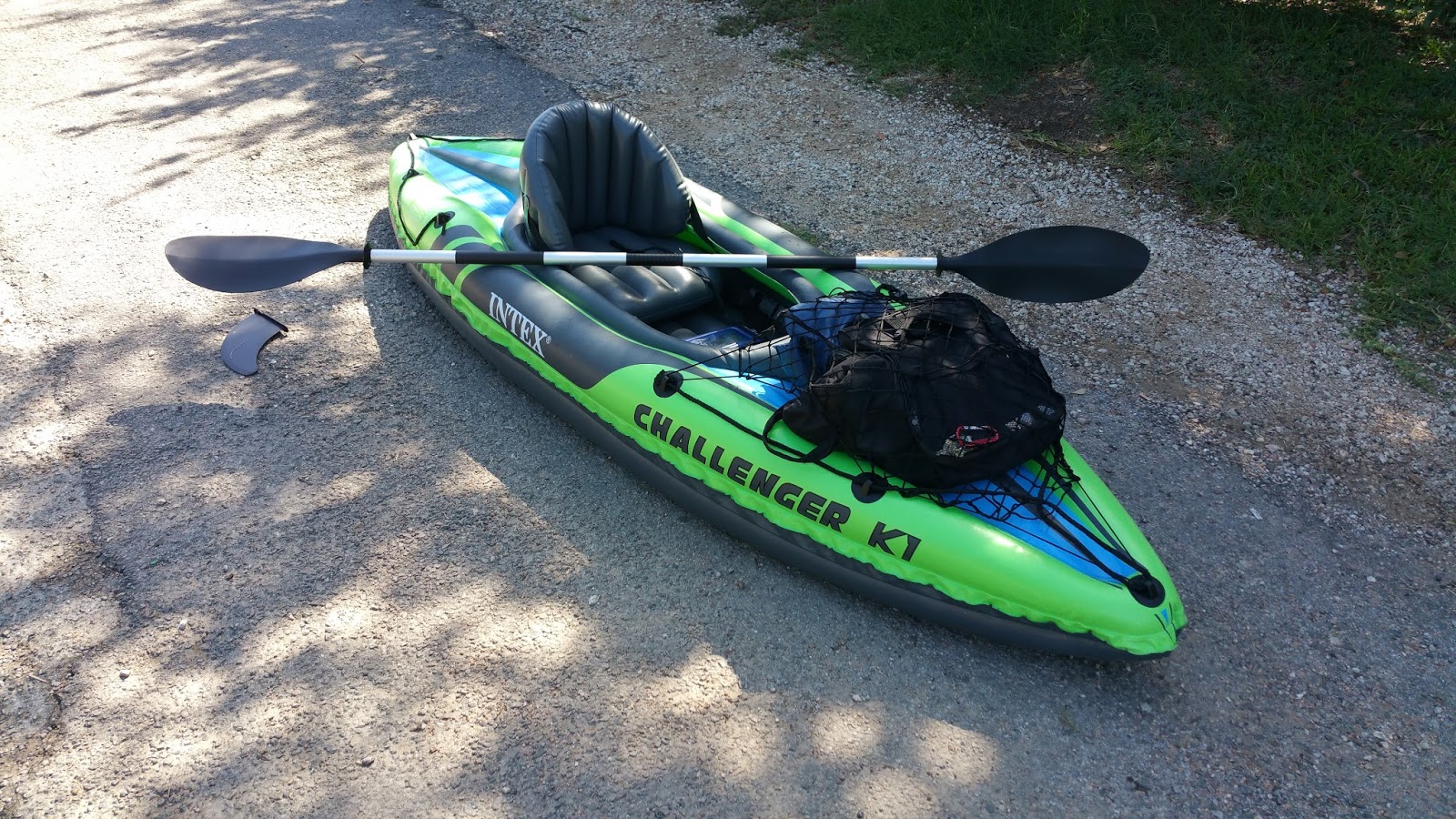Trek The USA Intex Challenger K1 Inflatable Kayak Review