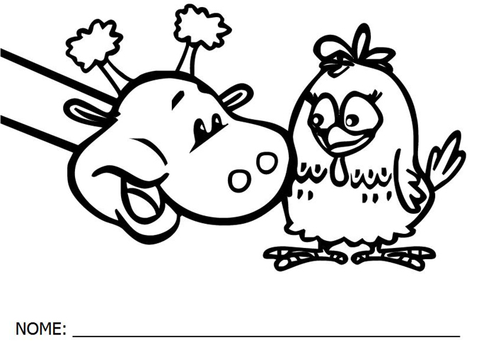 Blog da Galinha Pintadinha: Galinha Pintadinha para Pintar