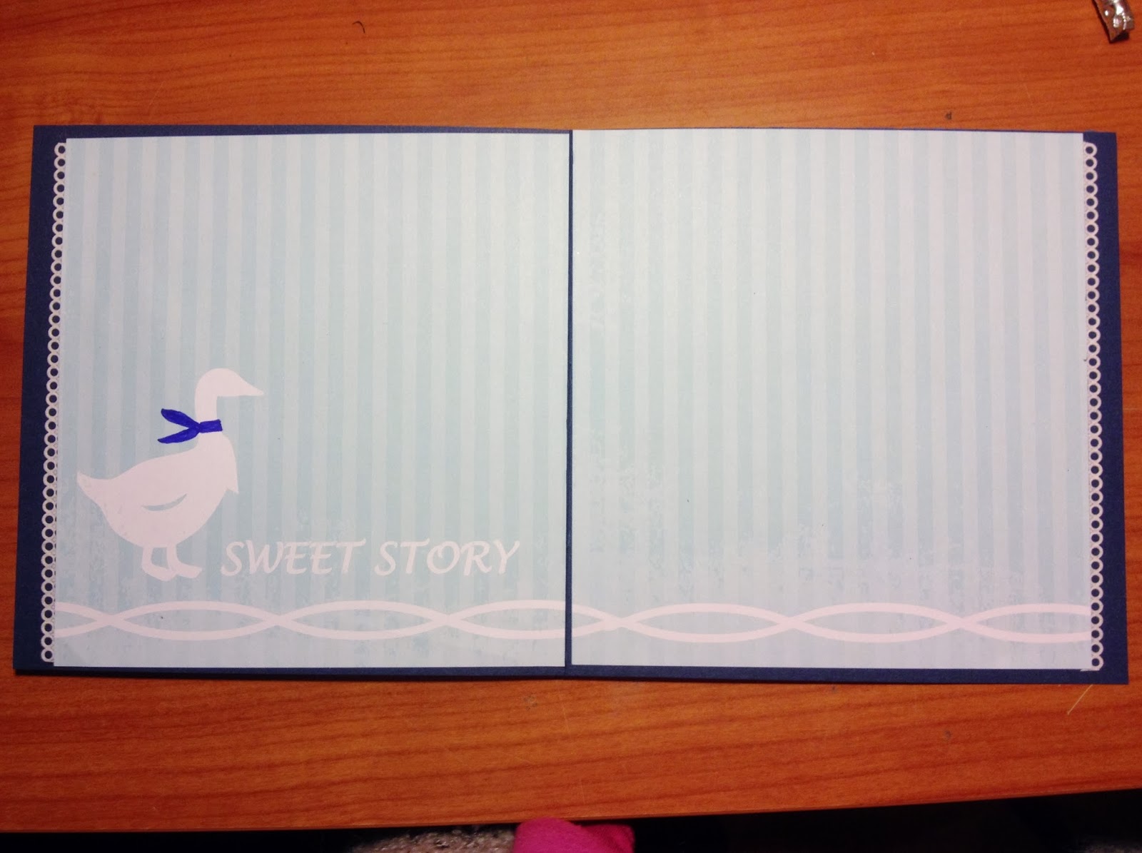 MIT PULLERVÆRK: Kort til nyfødt dreng