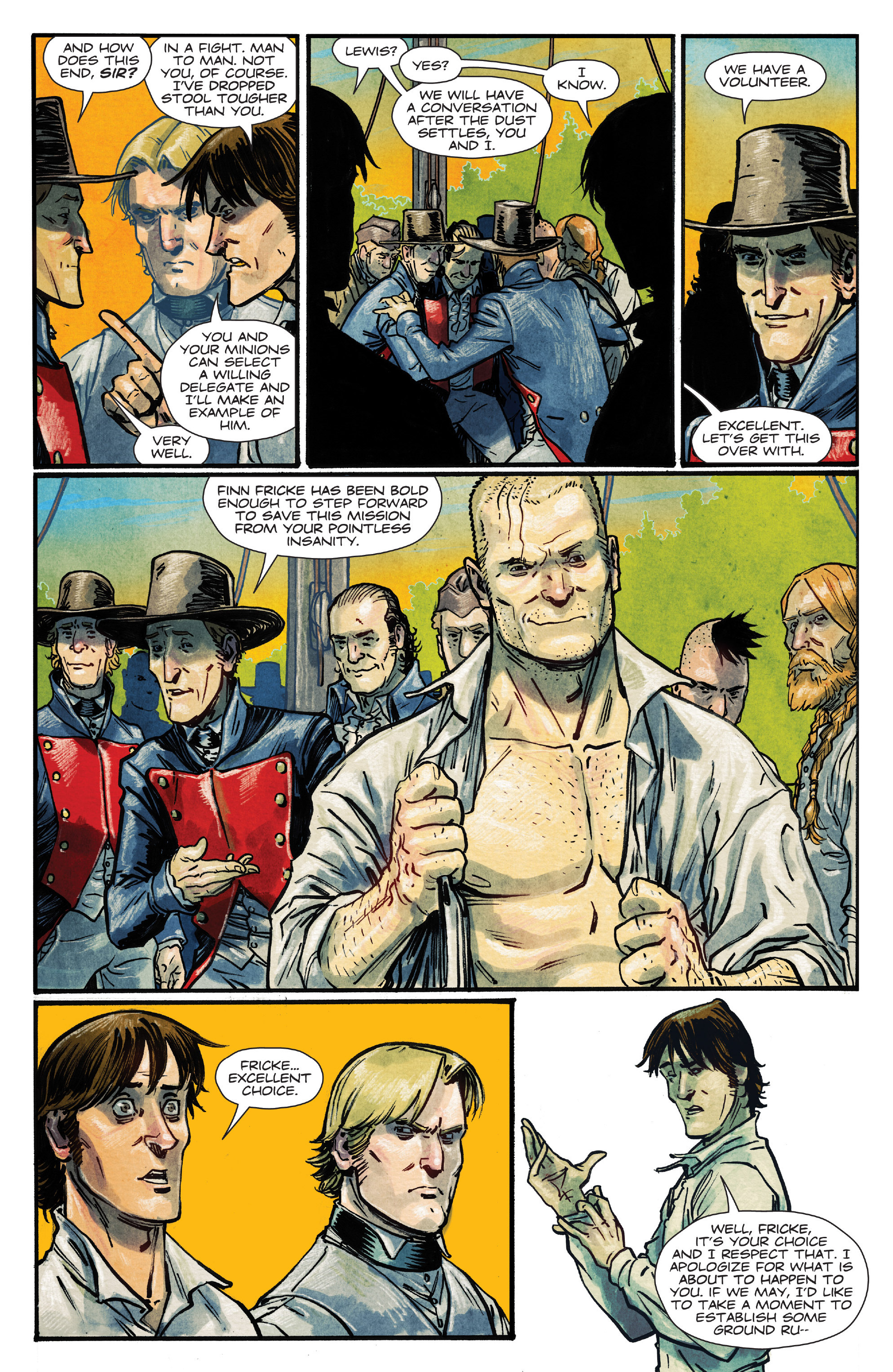 Read online Manifest Destiny comic -  Issue #14 - 21