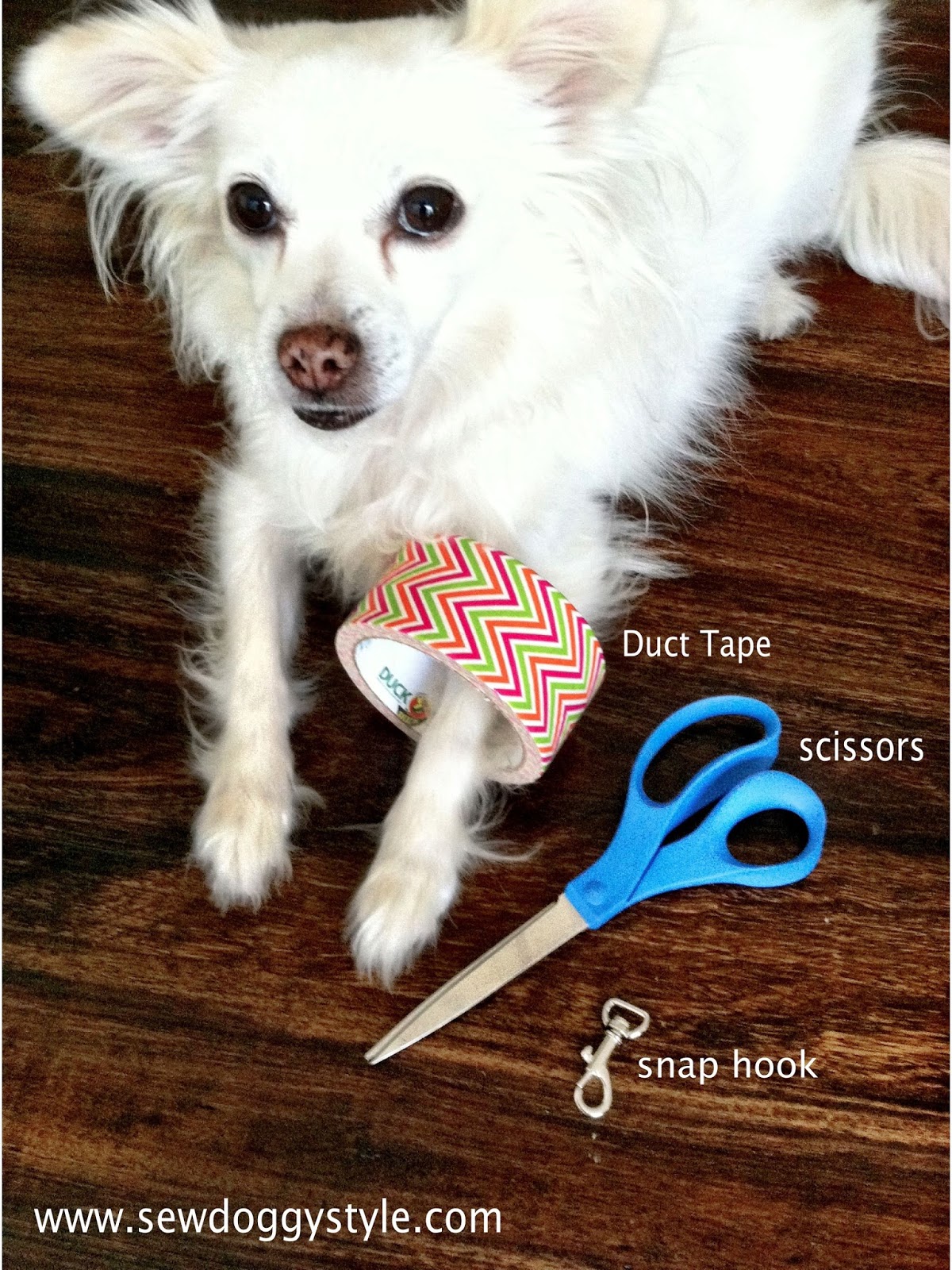 Sew DoggyStyle DIY Duct Tape Dog Leash No Sew!