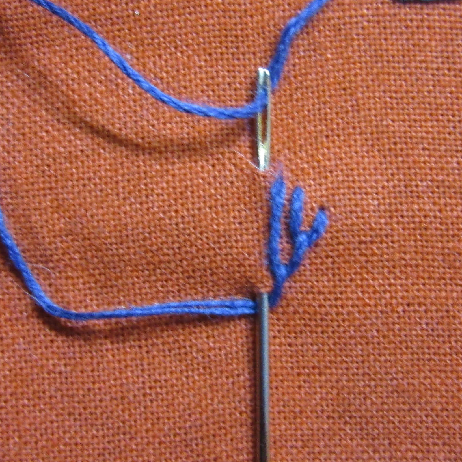 Queenie's Needlework Sunday Stitch School Lesson 75 Maidenhair Stitch