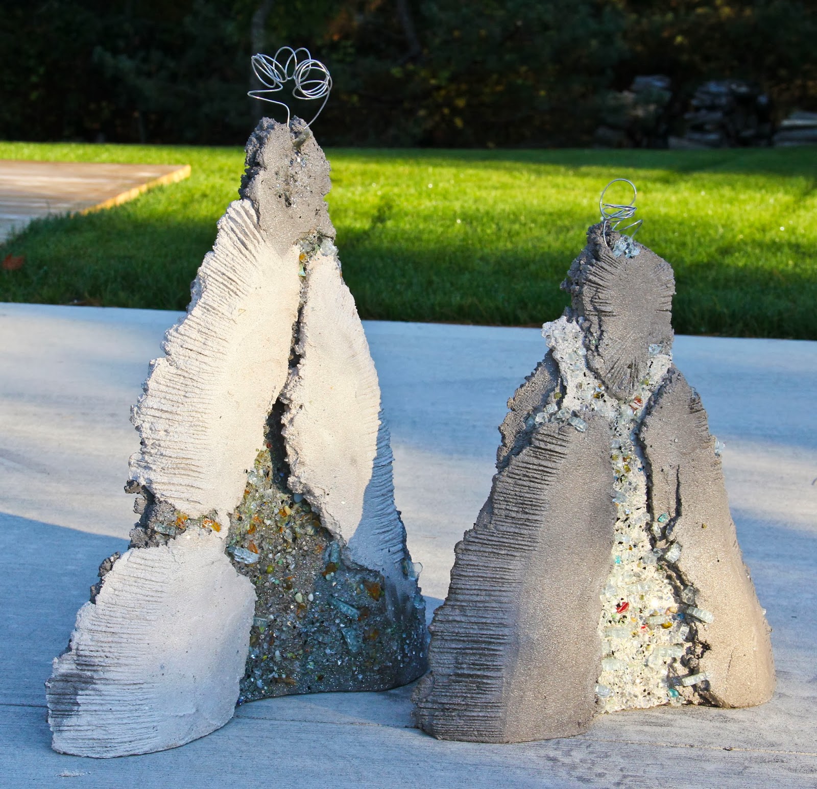 art studio Concrete Art Christmas 2013 Little did I know.