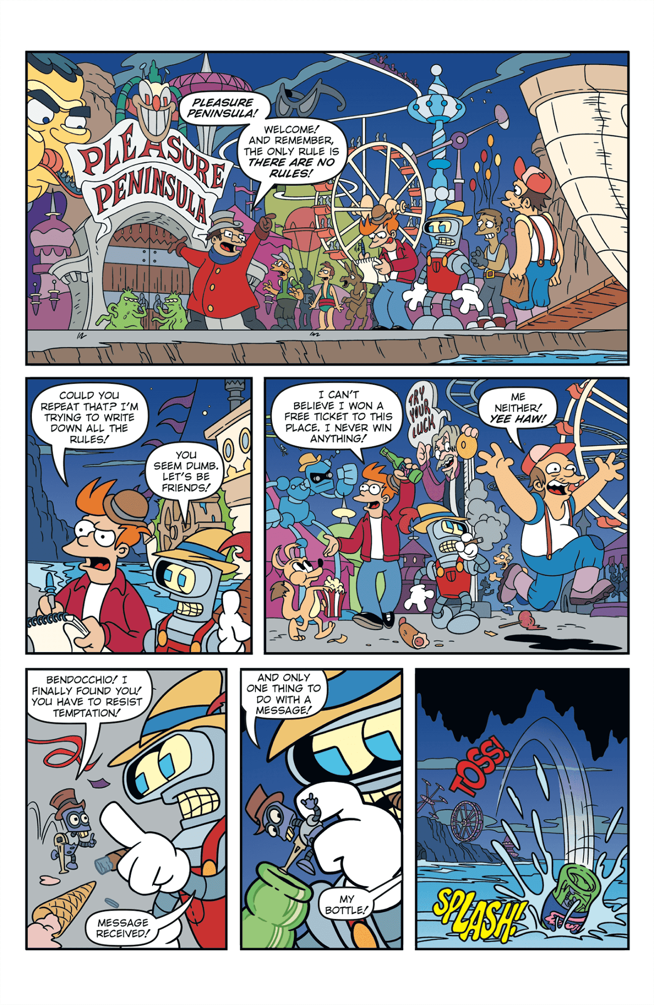 Read online Futurama Comics comic -  Issue #83 - 13