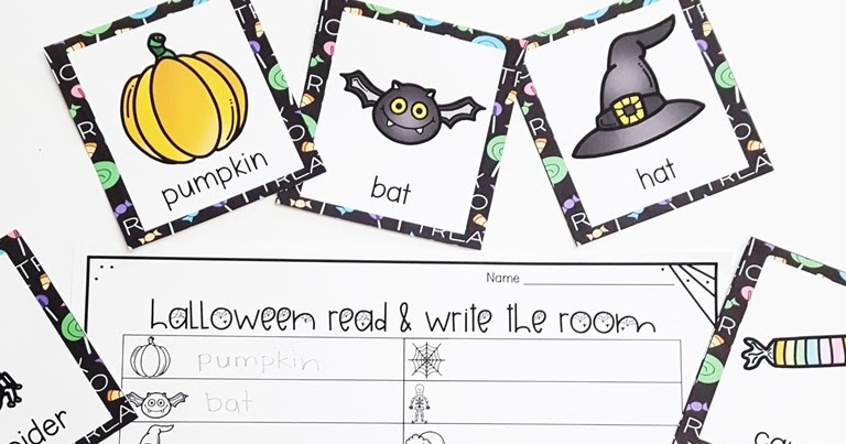 Halloween Vocabulary Activities Sara J Creations