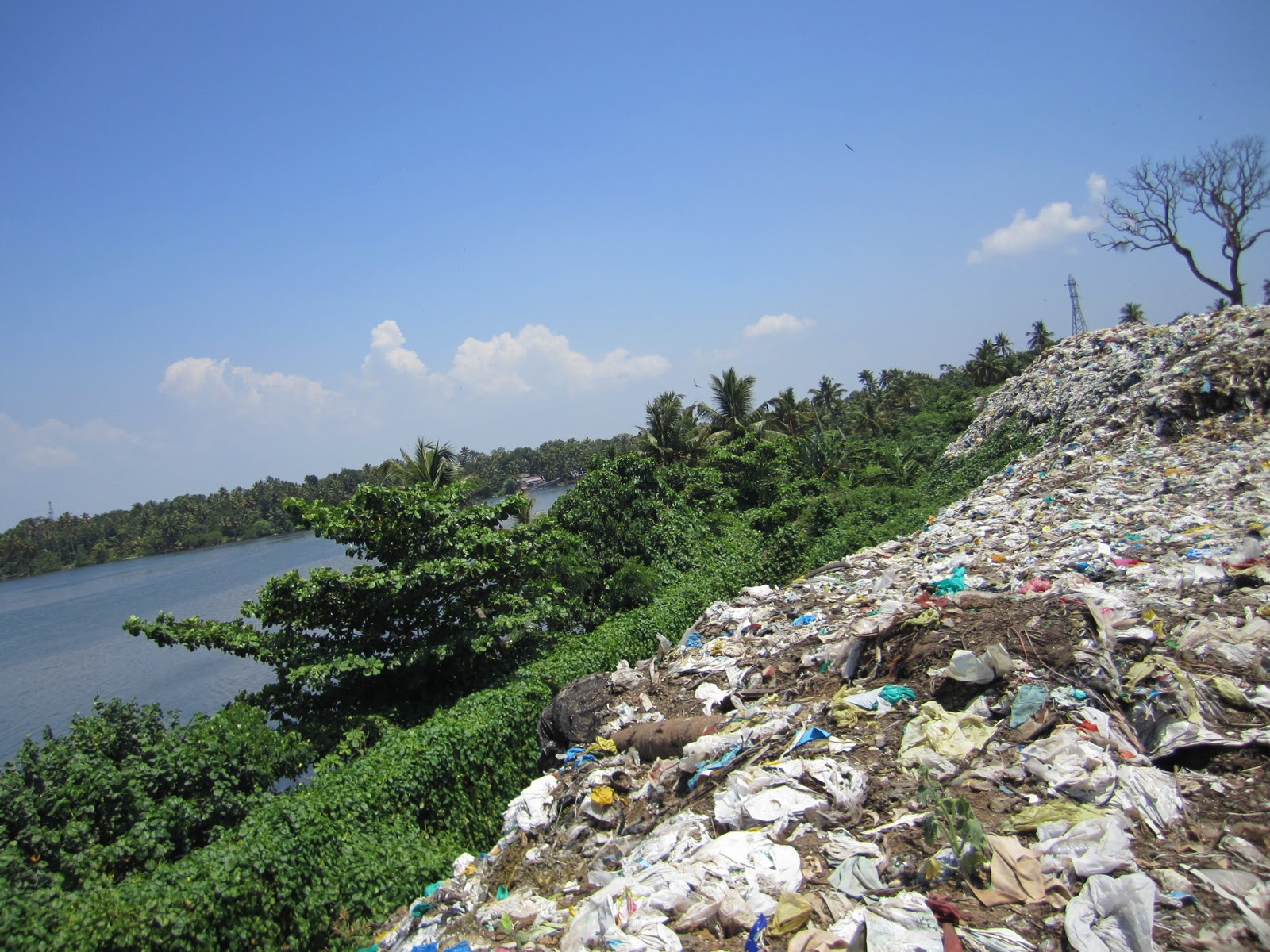 Kureepuzha Dump YardPeople Taken on for Ride by local authorities