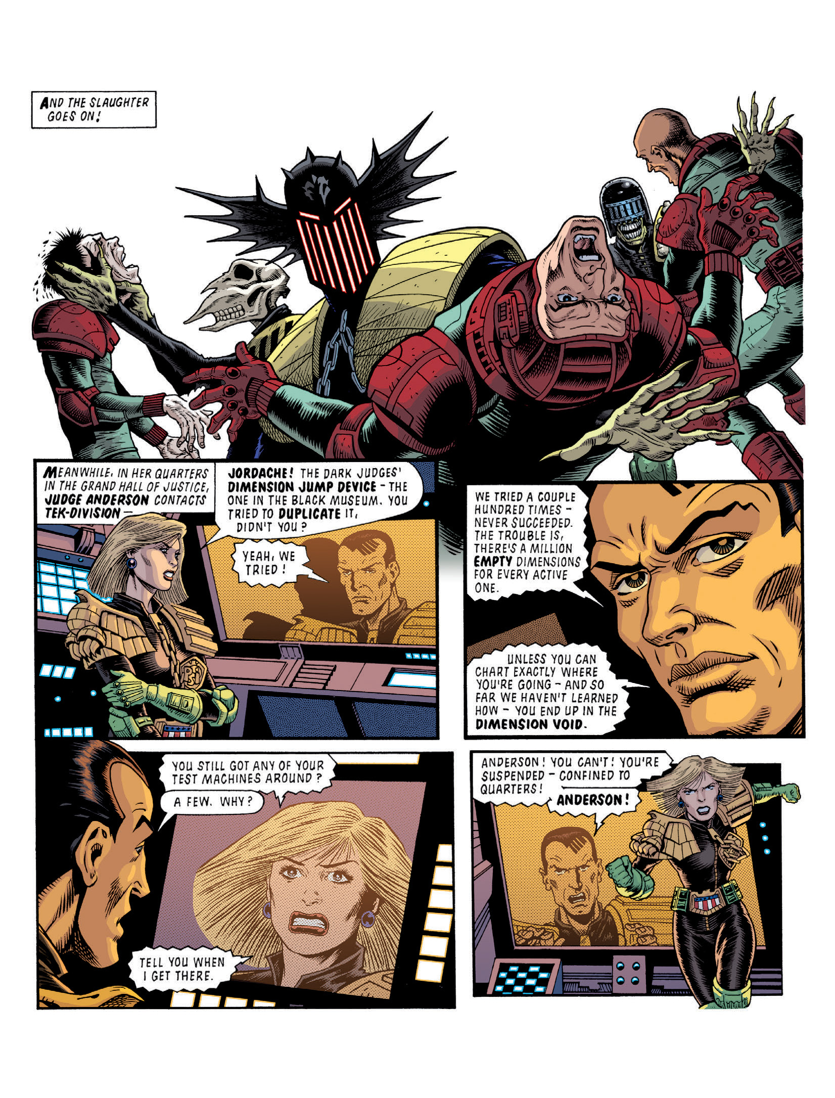 Read online Essential Judge Dredd: Dredd Vs Death comic -  Issue # TPB (Part 1) - 85
