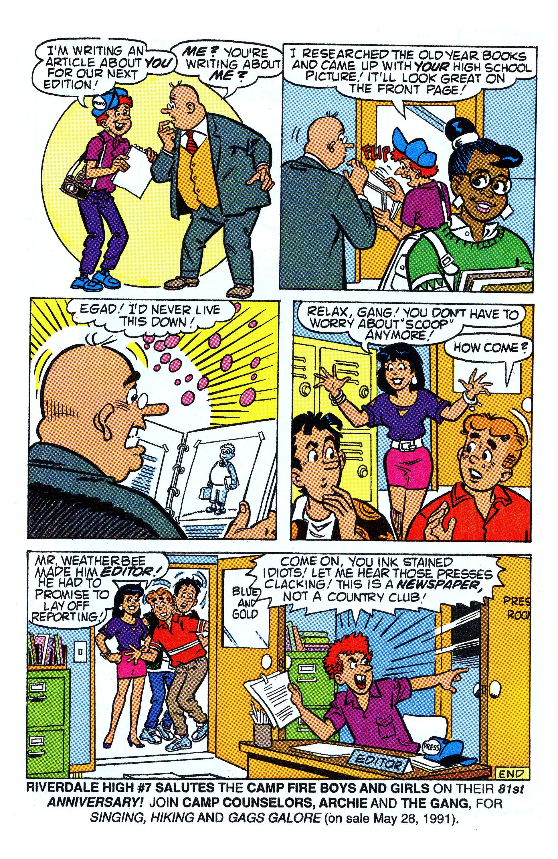 Read online Archie (1960) comic -  Issue #390 - 13