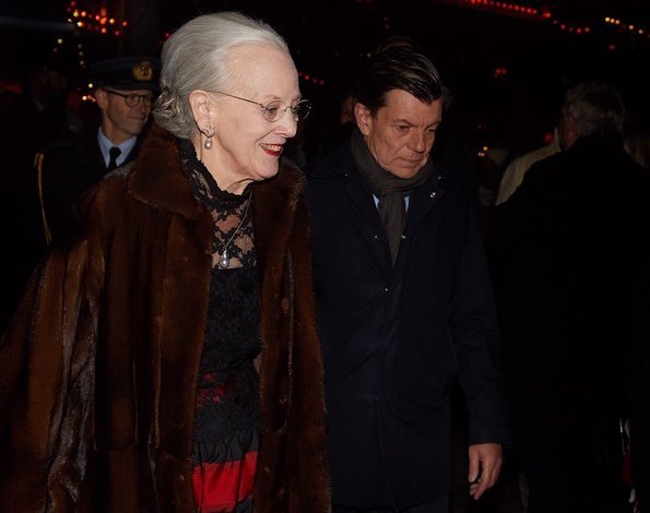 Queen Margrethe and Princess Benedikte attended the premiere of The Nutcracker Ballet performed at Tivoli Ballet Theatre in Copenhagen