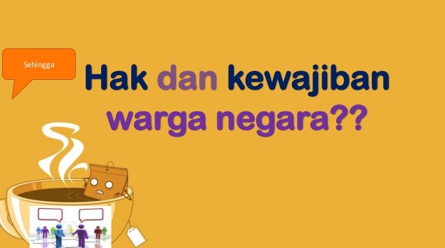 Kunci Jawaban Latihan PKN BAB 1 (Hak dan Kewajiban Warga ...
