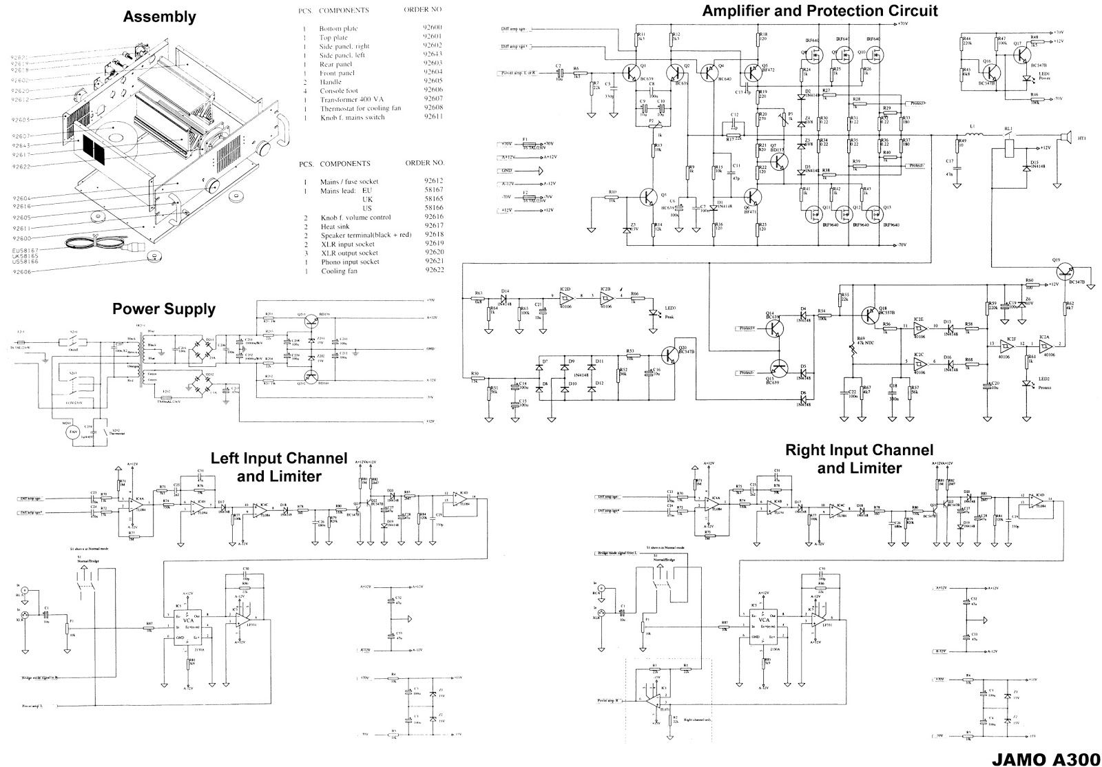 Jamo Dmr 61 Circuit Diagram