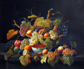 realistas-lienzos-naturalezas-muertas-frutas frutas-pinturas-oleo