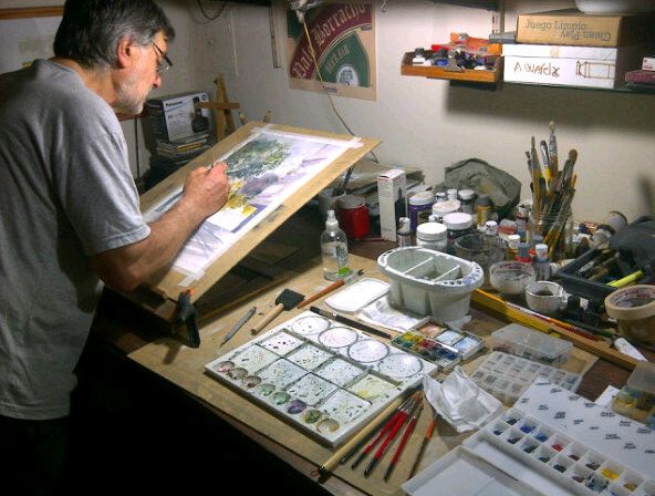 MIGUEL DEPETRIS taller de dibujo y técnicas del color