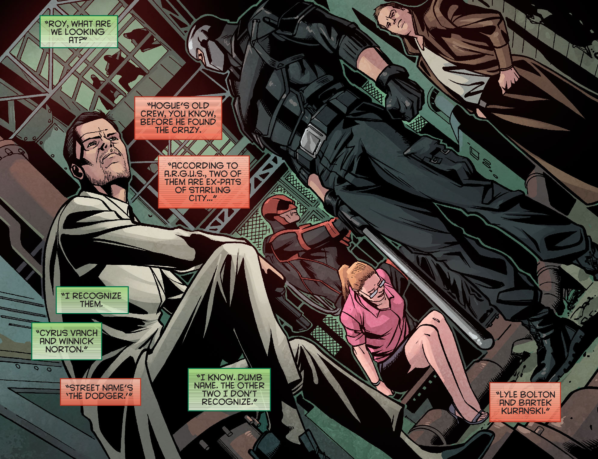 Read online Arrow: Season 2.5 [I] comic -  Issue #15 - 8