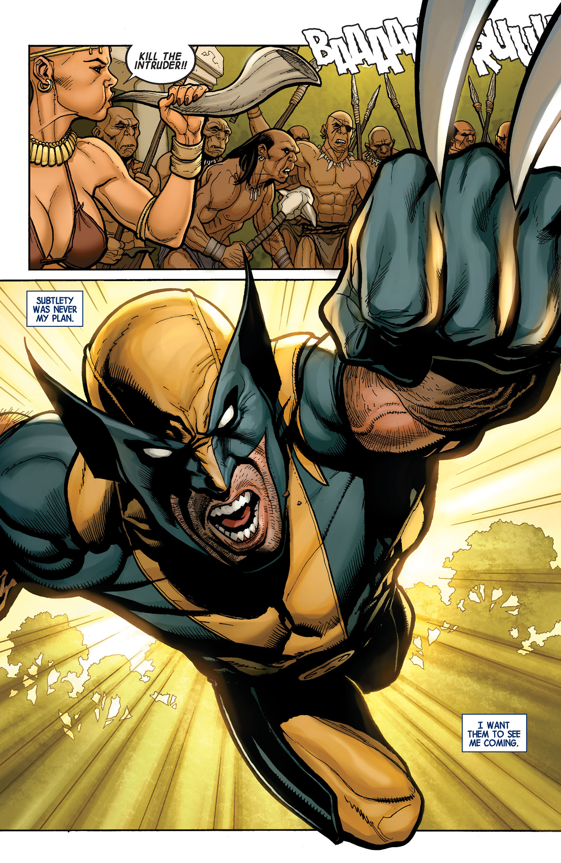 Read online Savage Wolverine comic -  Issue #4 - 10