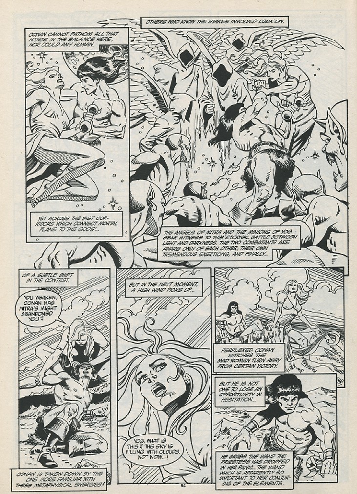 The Savage Sword Of Conan issue 188 - Page 56