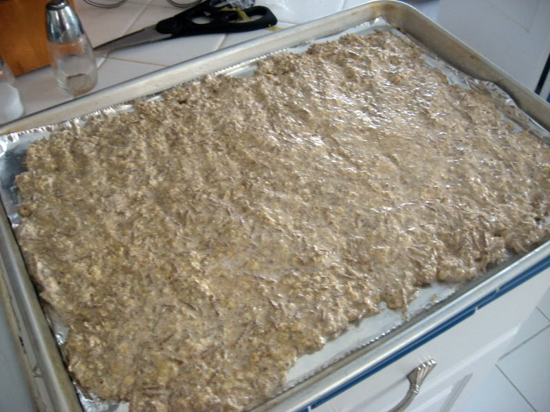 Homemade Fiber Bars Fresh from the...