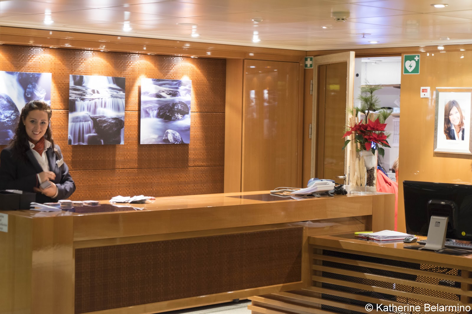 Review What It S Like To Cruise With Viking River Cruises Review Viking River Cruises Reception Desk