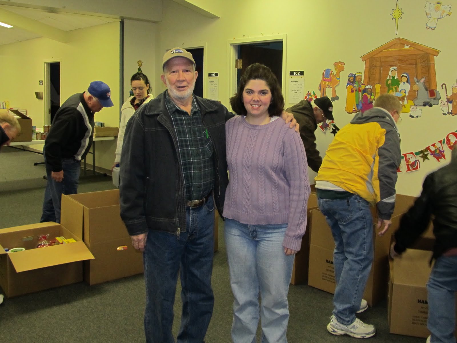 Barnette Family Happenings: Christmas Basket Saturday