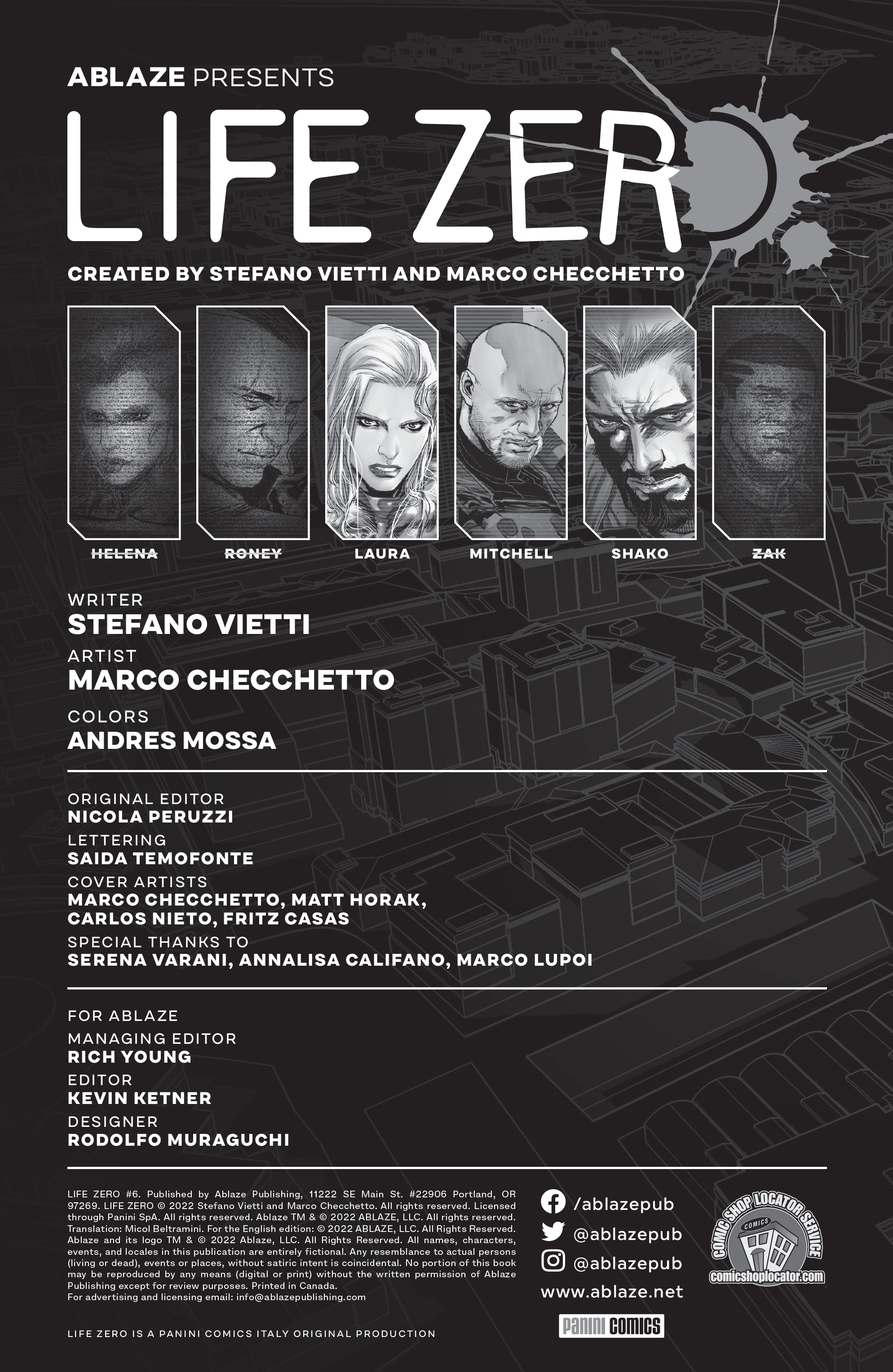 Read online Life Zero comic -  Issue #6 - 2
