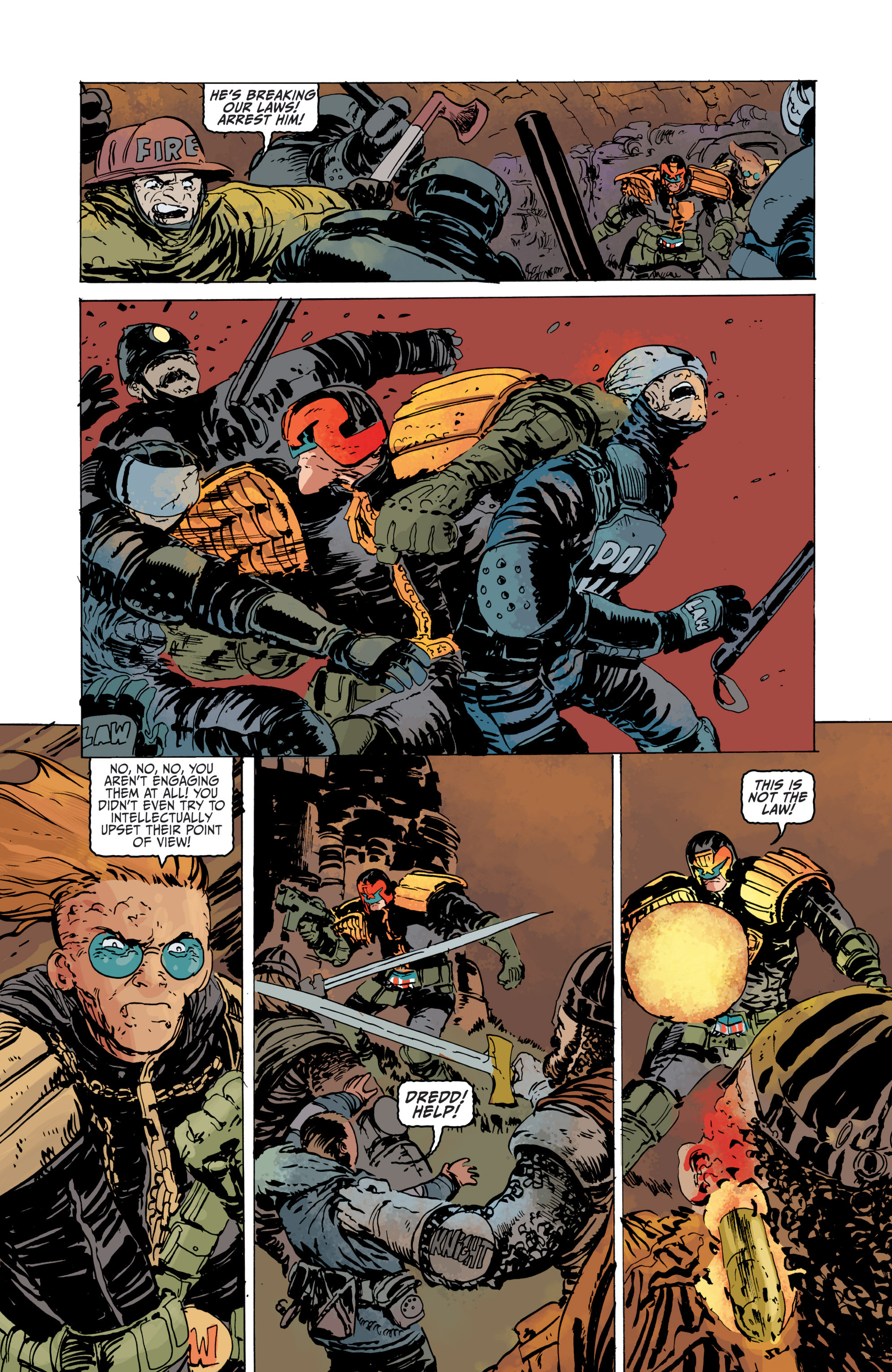 Read online Judge Dredd (2015) comic -  Issue #2 - 21