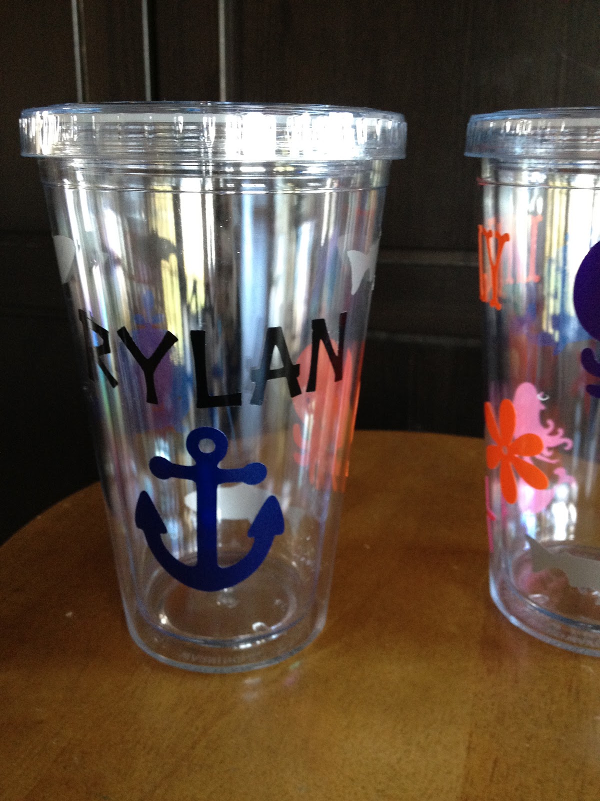 KD's Life in Alaska Vinyl Decorated Cups