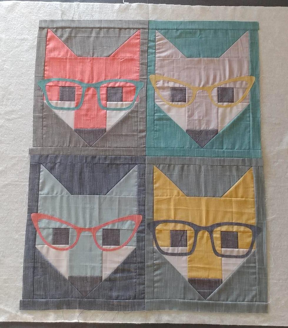Slice Of Pi Quilts Fancy Fox Quilt