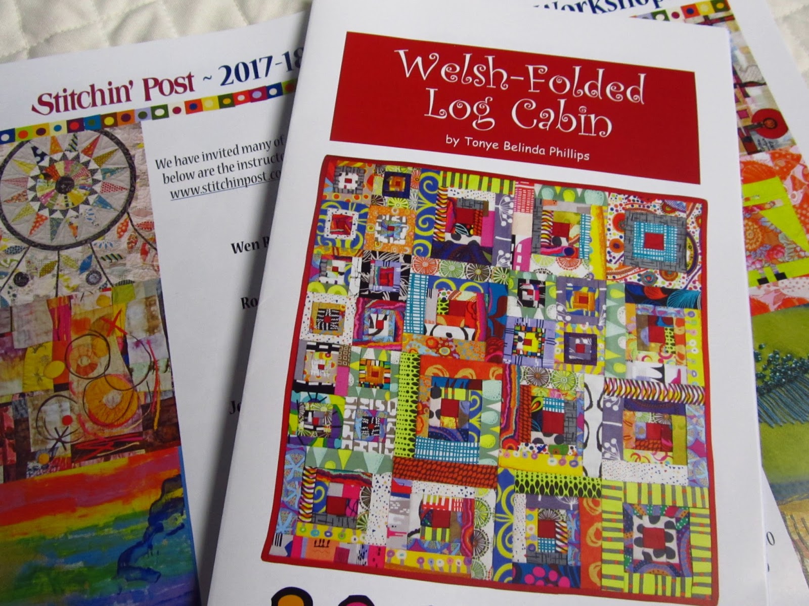 Crazy Victoriana crazy for quilts WelshFolded Log Cabin Pattern