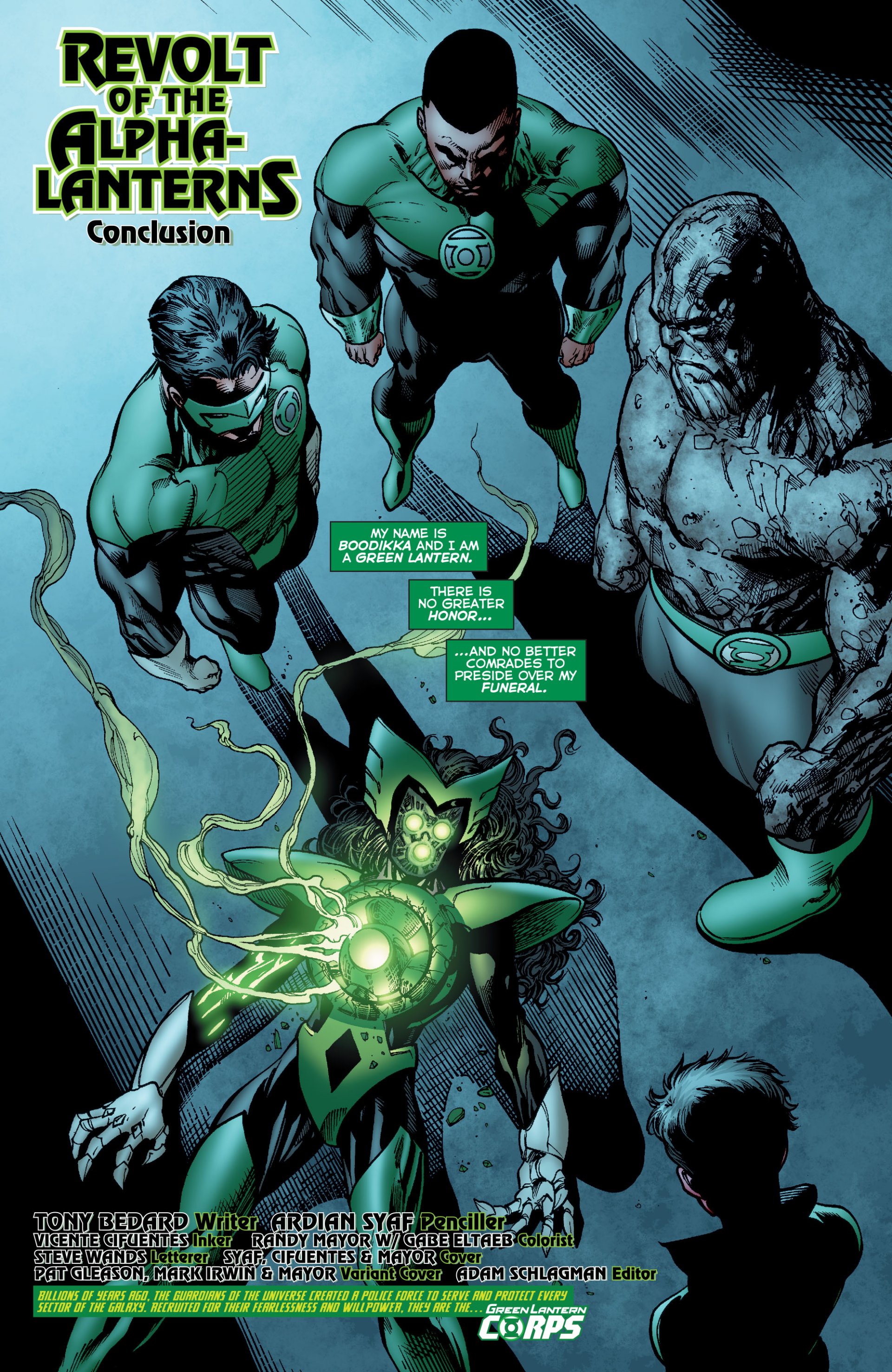 Read online Green Lantern Corps (2006) comic -  Issue #52 - 3