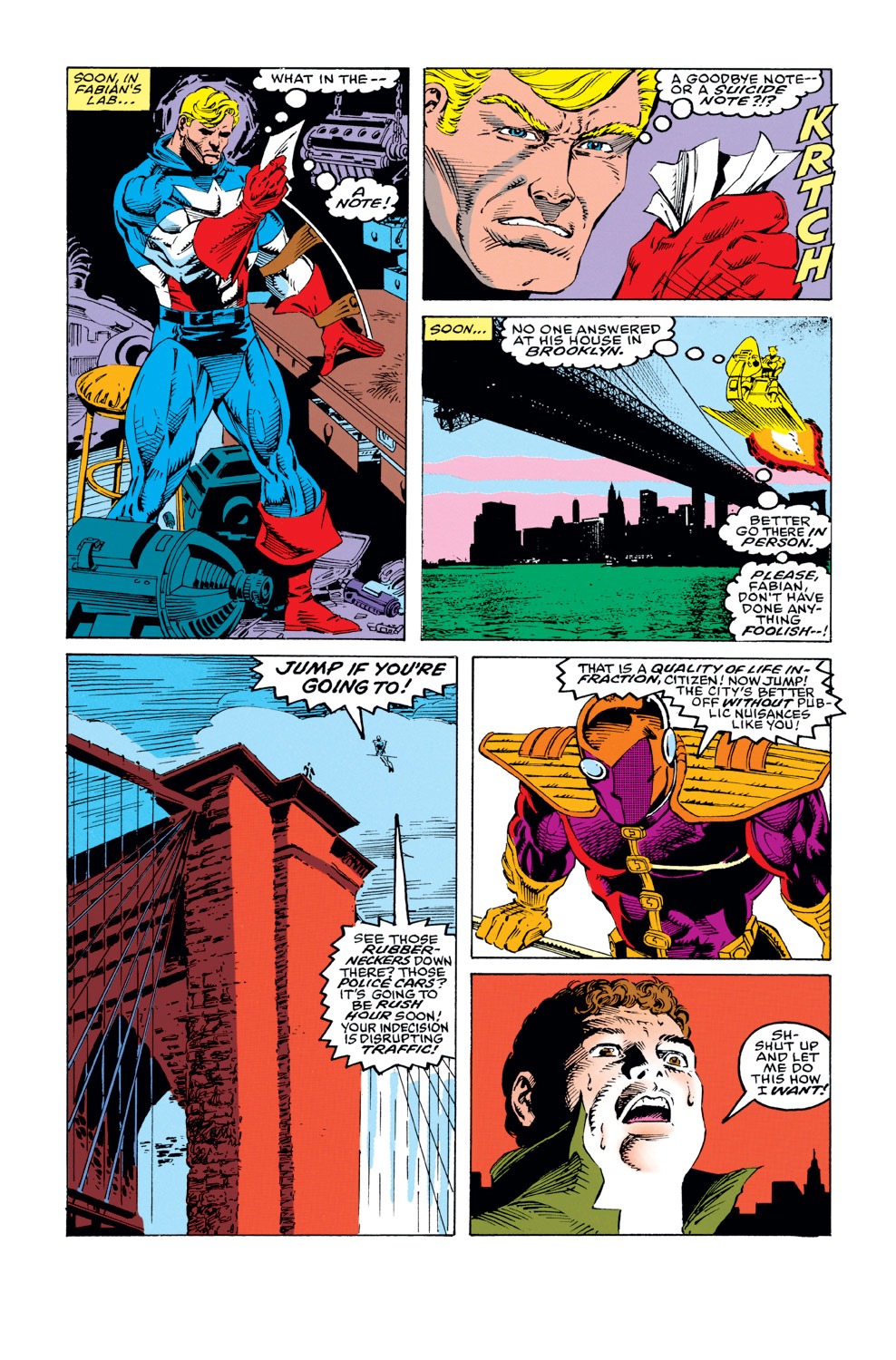 Read online Captain America (1968) comic -  Issue #422 - 18