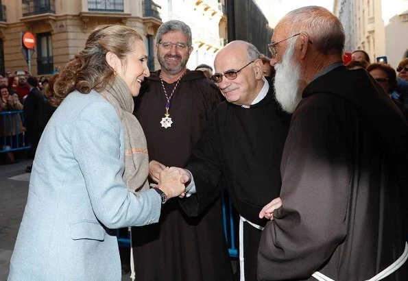 Infanta Elena of Spain attended the traditional thanksgiving to Medinaceli's Christ