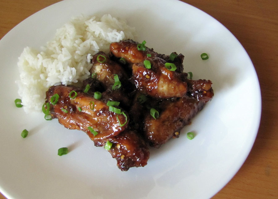 Smells Like Food in Here OnePot Sticky Chicken Wings