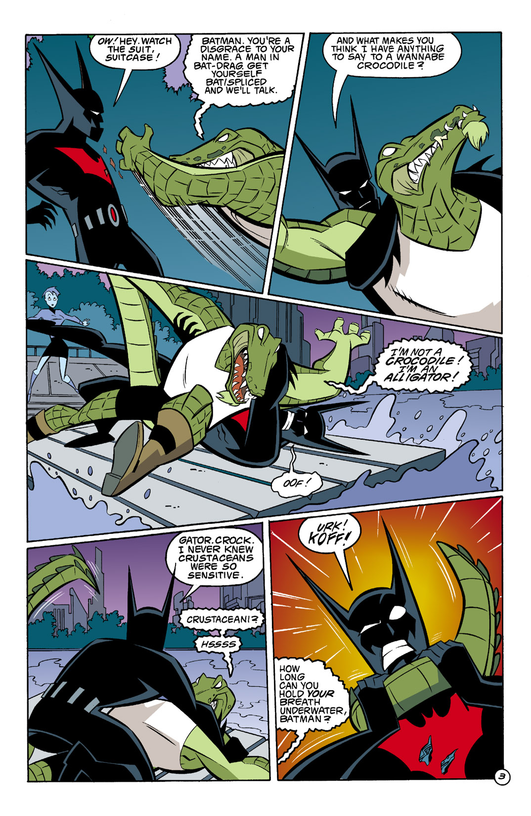 Read online Batman Beyond [II] comic -  Issue #3 - 4