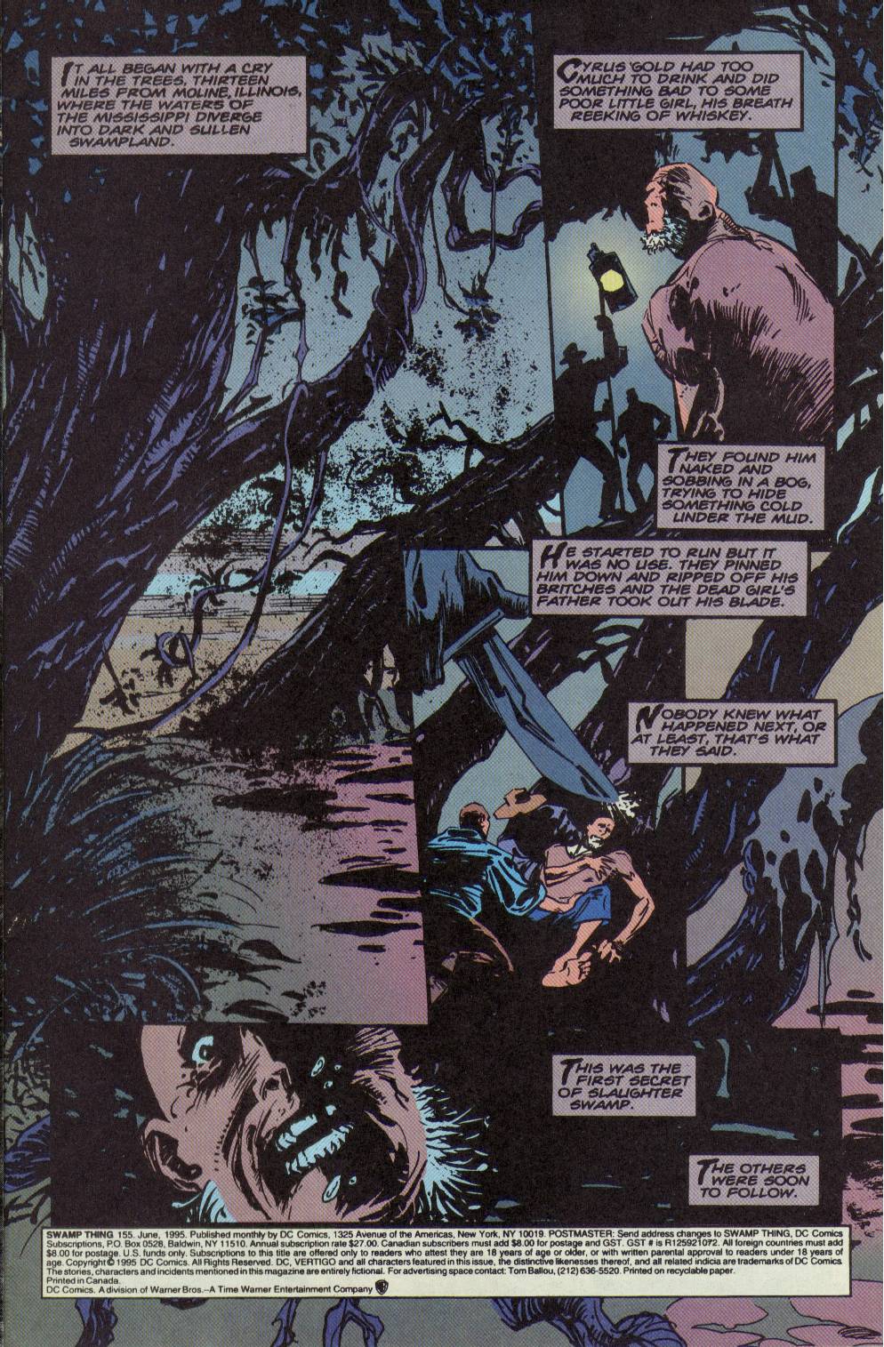 Read online Swamp Thing (1982) comic -  Issue #155 - 2