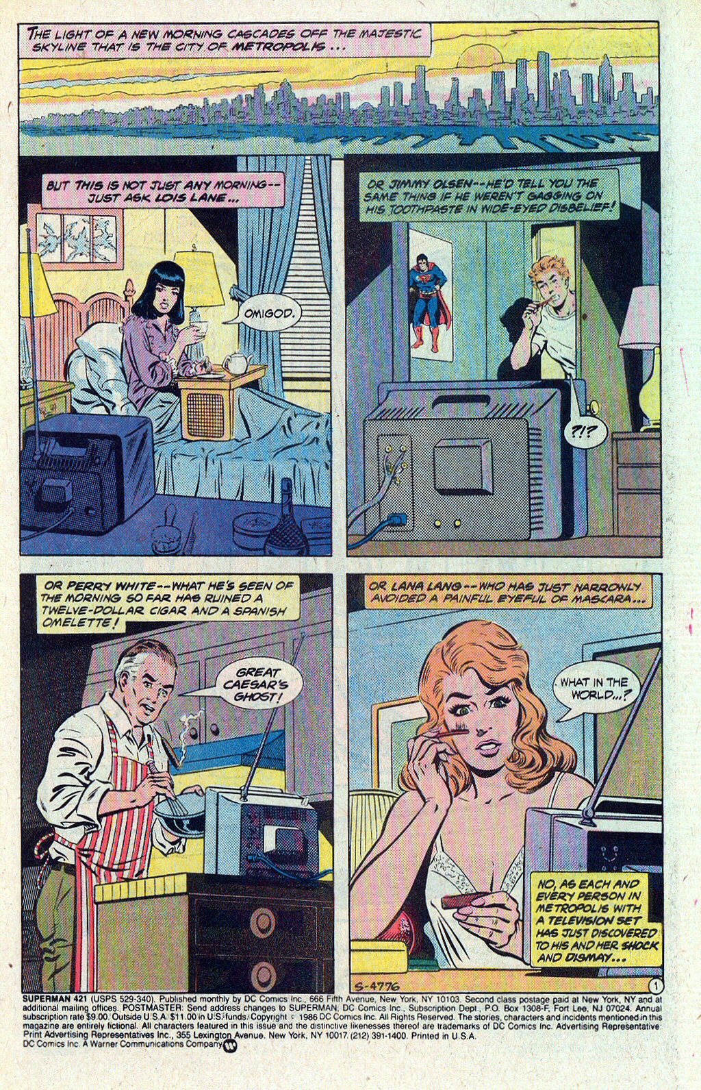 Superman (1939) issue 421 - Page 2