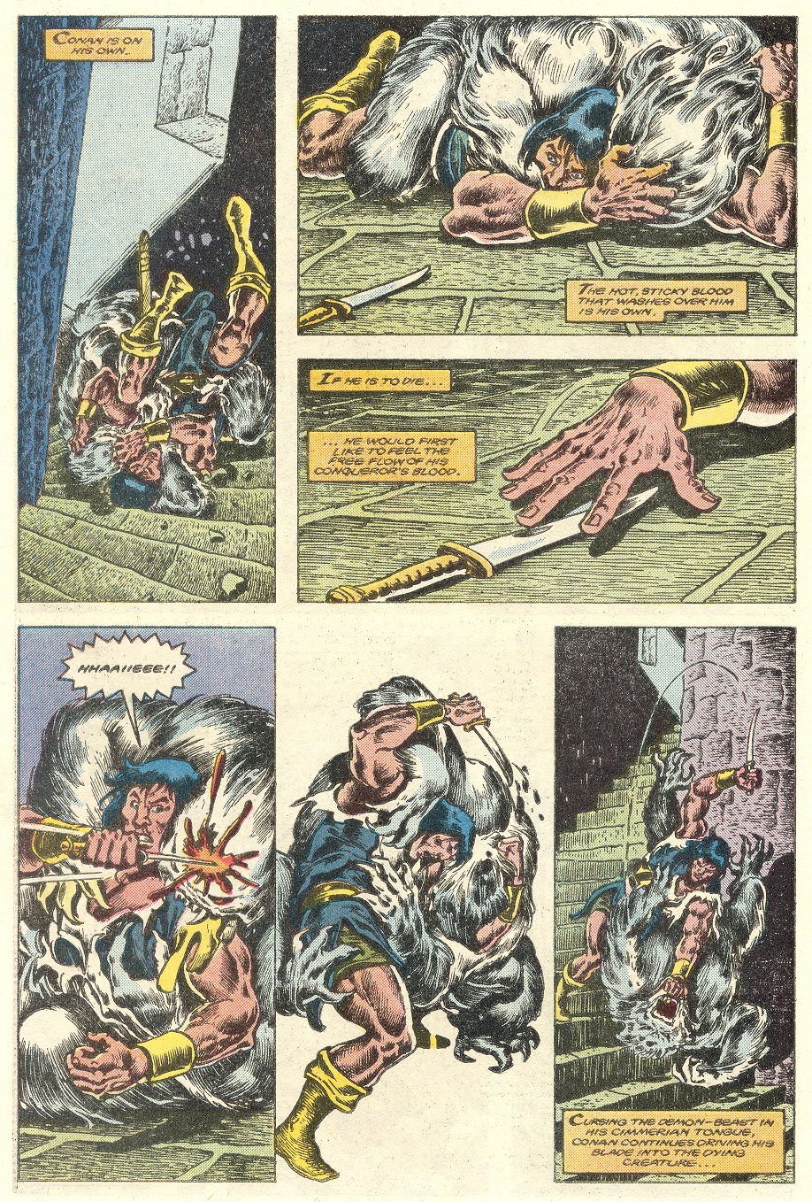 Conan the Barbarian (1970) Issue #181 #193 - English 17